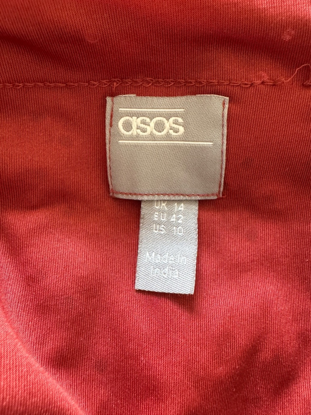 ASOS Red Mini Skirt - Picture 5 of 5